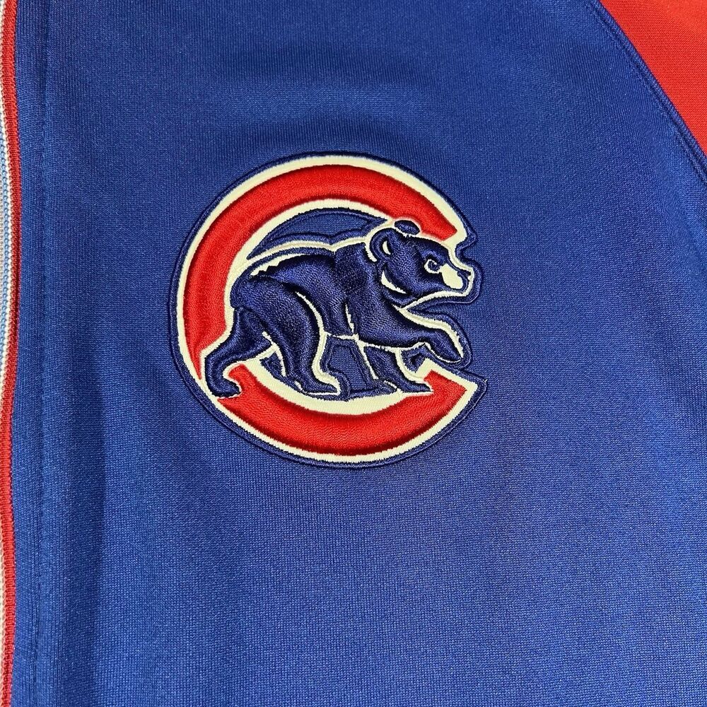Nike Chicago Cubs Track Jacket MLB Genuine Merchandise Full Zip Youth Large - Picture 5 of 12
